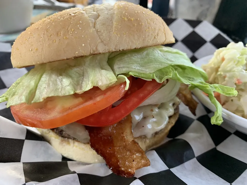 Bacon Mushroom Burger