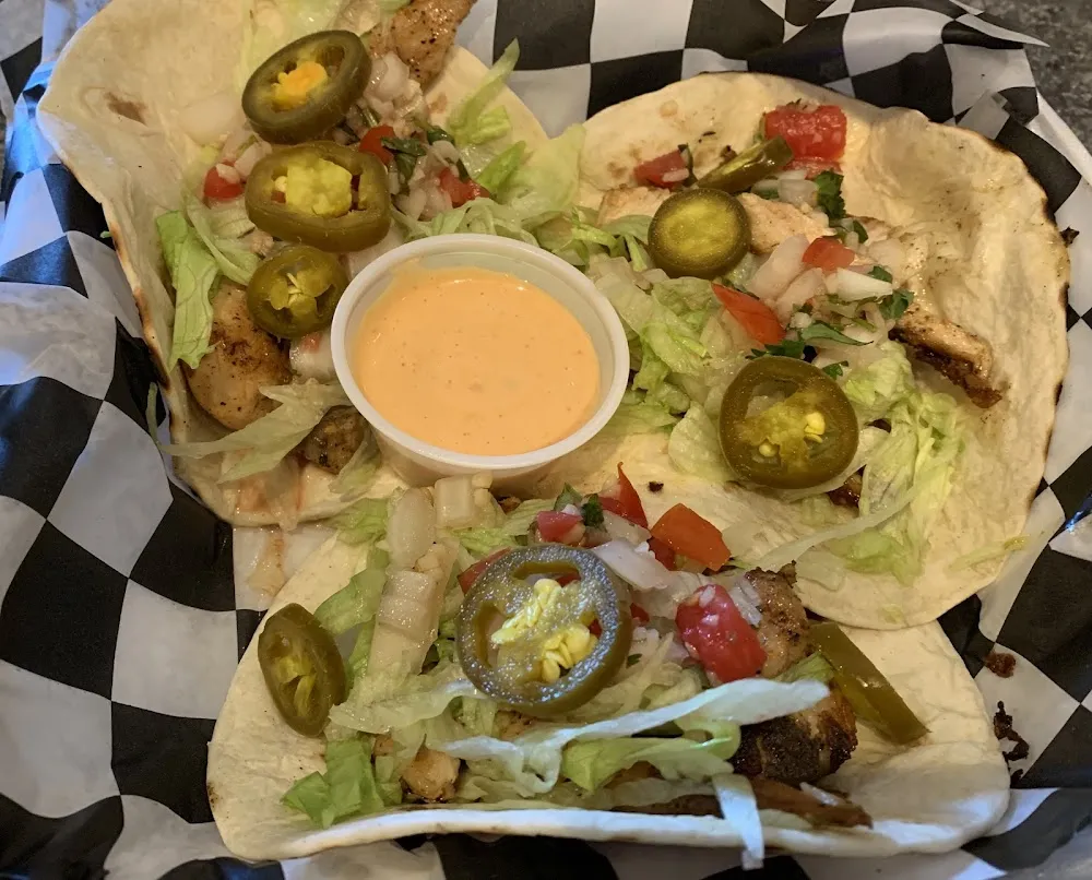 Blackened Mahi Tacos Special