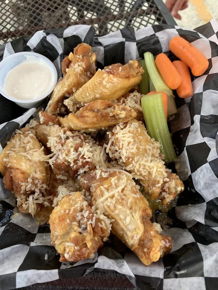 Great Garlic Parmesan Wings